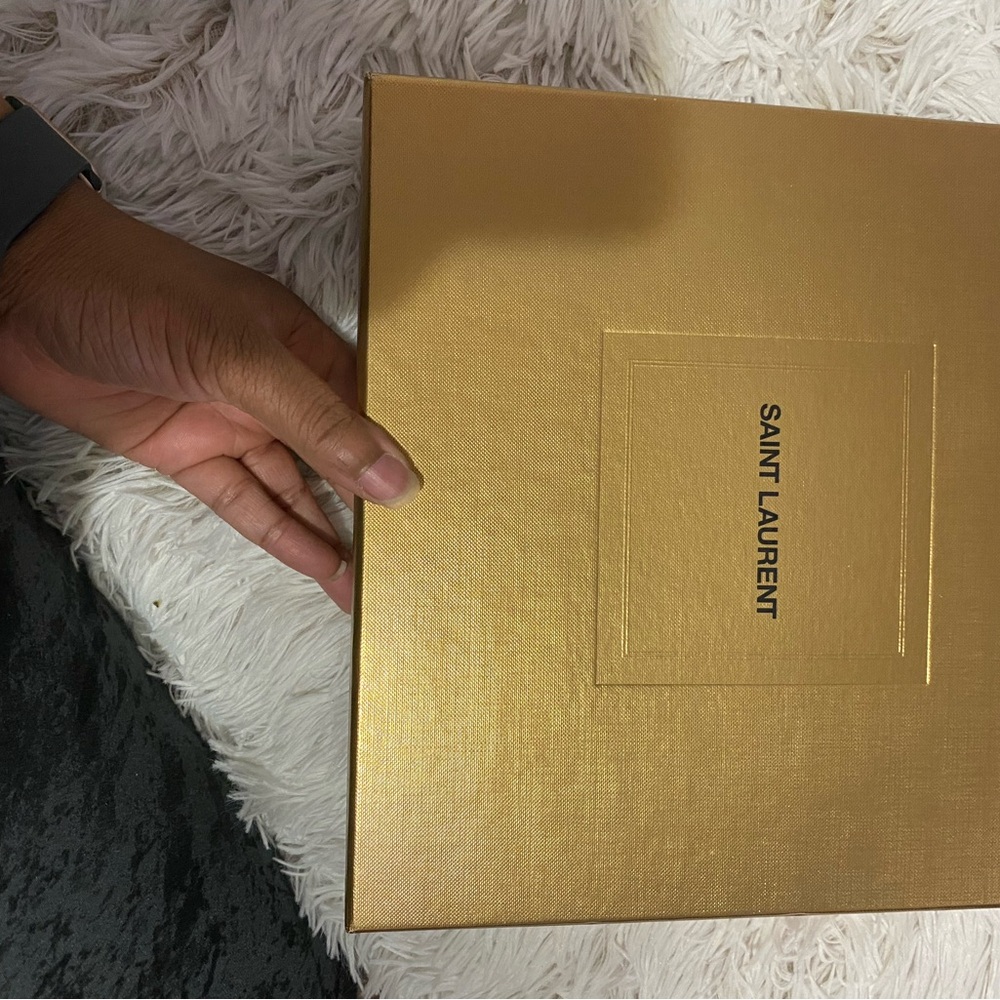 Saint Laurent Luxurious Gold Box